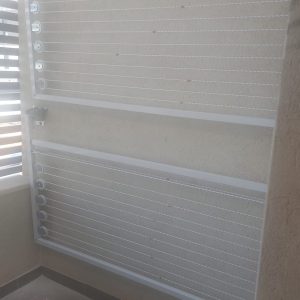 מתלה כביסה מתקפל בעל 6 חבלים דגם ירין כולל התקנה